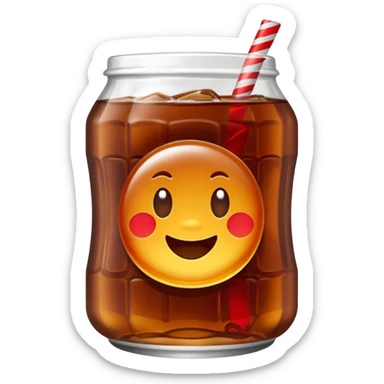gummy coke sticker