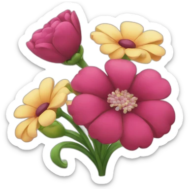 Flowers sticker