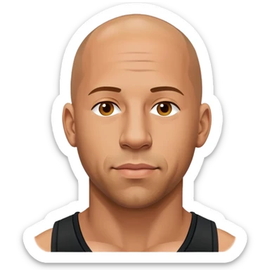 Vin diesel  sticker
