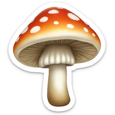 mushroom sticker