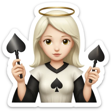 Angels and aces sticker