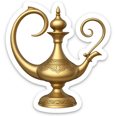 Genie Lamp sticker