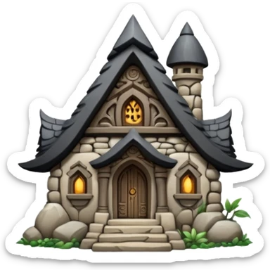 air elemental tribe house sticker