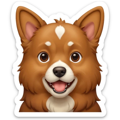 Annoying dog barking outside sticker