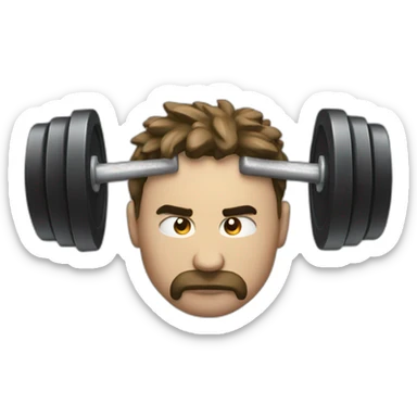 HEAVY WEIGHTS sticker