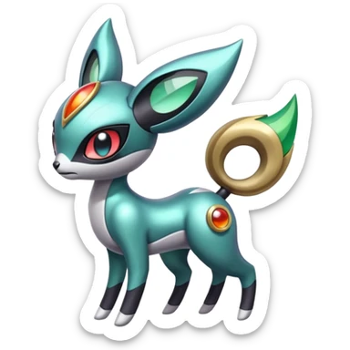Meloetta-Protogen-Primagen-Pokémon-Fakémon-creature sticker