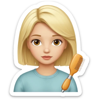 Girlie Hairdresser sticker