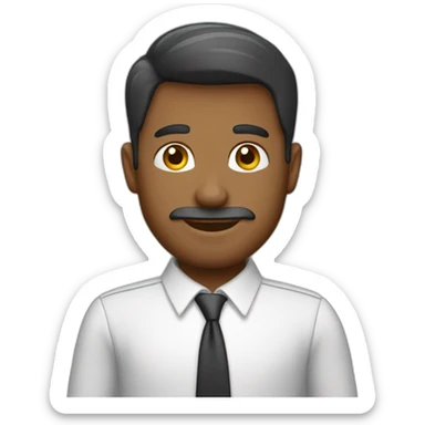 bussines man sticker