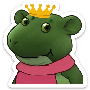 Cute rat with a pink tutu sticker