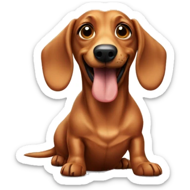 Sausage dog  sticker