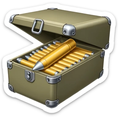 Fais moi une boite de munition sticker