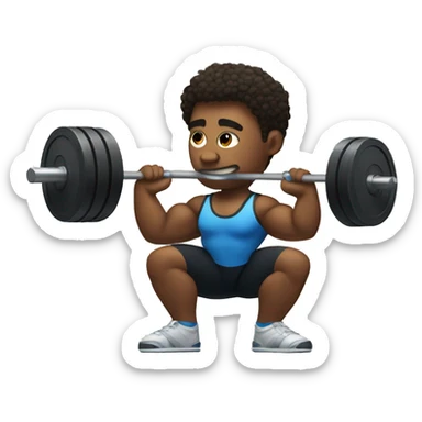 olympic weightlifter sticker