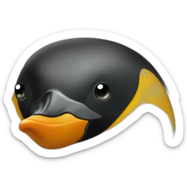king_penguin sticker
