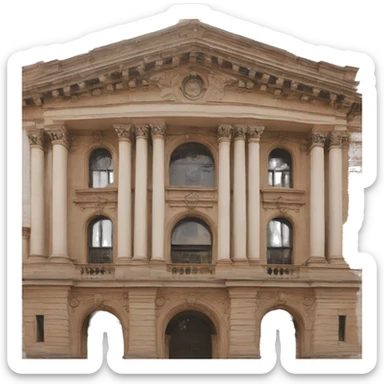 Adelaide town hall (aus) sticker
