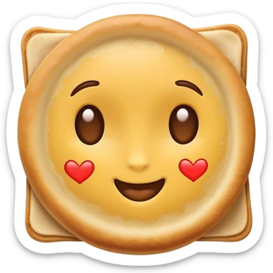 🫓 berbentuk love sticker