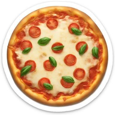 Margherita pizza sticker