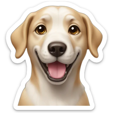 dog-happy sticker