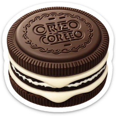 oreo cookie sticker