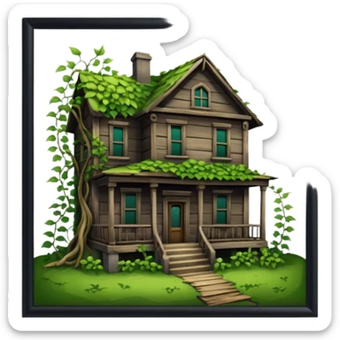 Abandoned House sticker