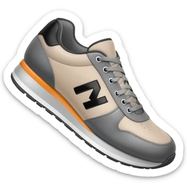  a human foot wearing a sneaker, fully visible, stepping firmly on the ground, leaving a clear shoe print under the sole. Rounded, glossy, smooth, soft shadows, white background.



 sticker