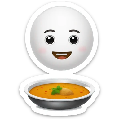Idli sambhar sticker