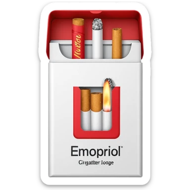 cigarette pack emoji sticker