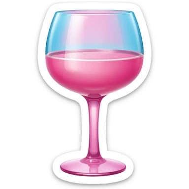  a barbie pink glas sticker