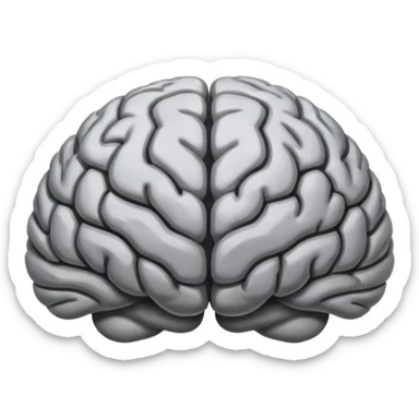 Brain sticker