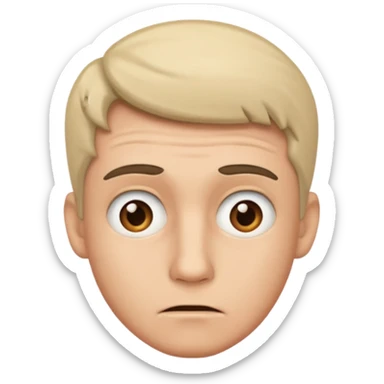 a man that dont know what to do sticker