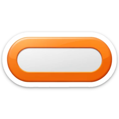 elegant horizontal banner using HEX code #FF6A00 as the color sticker