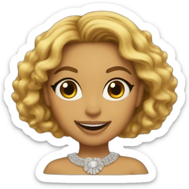 Beyonce say hi sticker