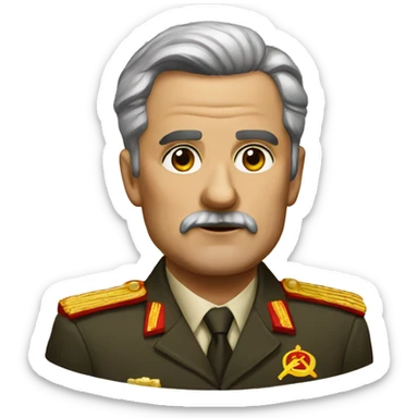 Communist commissioner sticker