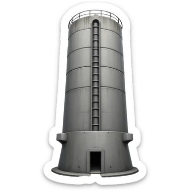 underground nuclear missile silo sticker