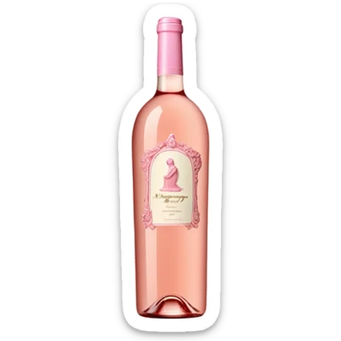 Magnum whispering angel rose sticker