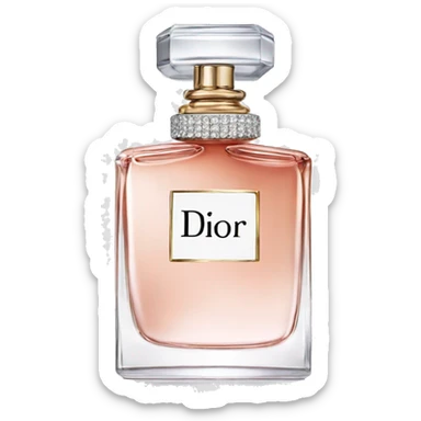 Dior parfum sticker