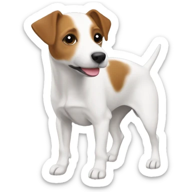 Jackrussell body side sticker