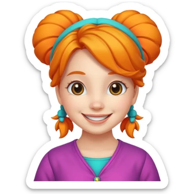 Wendy the sprunki sticker