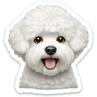 Bichon frise sticker