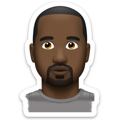 kanye album sticker