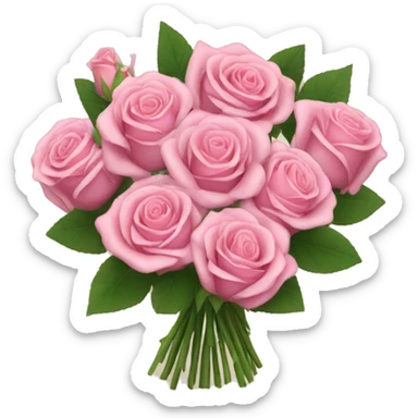 boquet of roses sticker