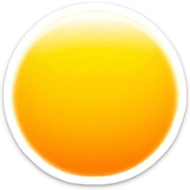 sun with sunlight sticker