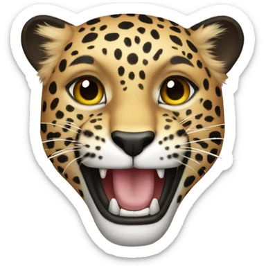 Leopard  sticker