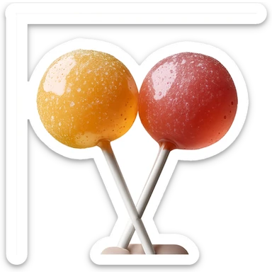 Remove the background, keep the lollipops on a transparent background. sticker