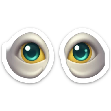 Cute kraken cute face eyes close making yoga sticker