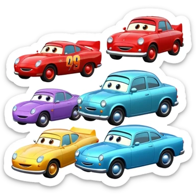 cars movie sticker