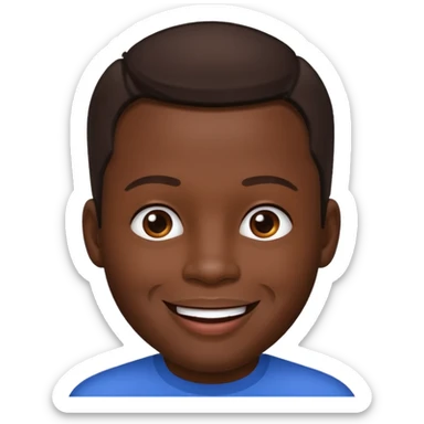 Bobby Brown (b.1969) with dark brown hair sticker