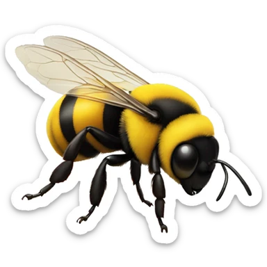 Bumblebee wirh sticker