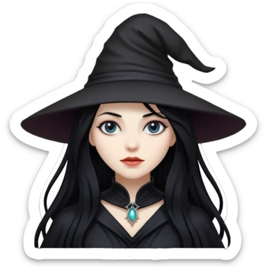 Shadow witch sticker