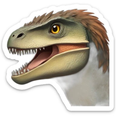 Utahraptor sticker