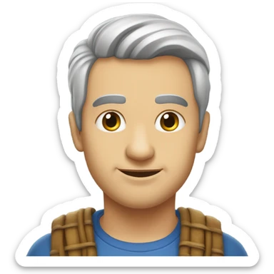 pisicuță cu coarne și nas de ren sticker